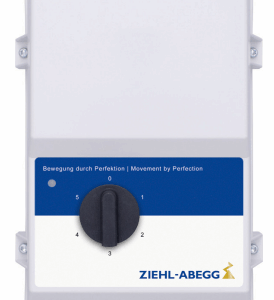 Transformatorische 5-stufige Steuergeräte 1~230 V mit integriertem Motorschutz / R-ET2 KTG / ZR-302104